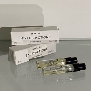 Byredo Mixed Emotions & Bal D’Afrique